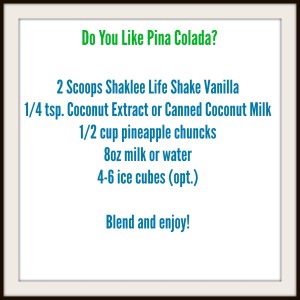 Pina Colada Recipe
