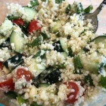 Raw Cauliflower Tabouli